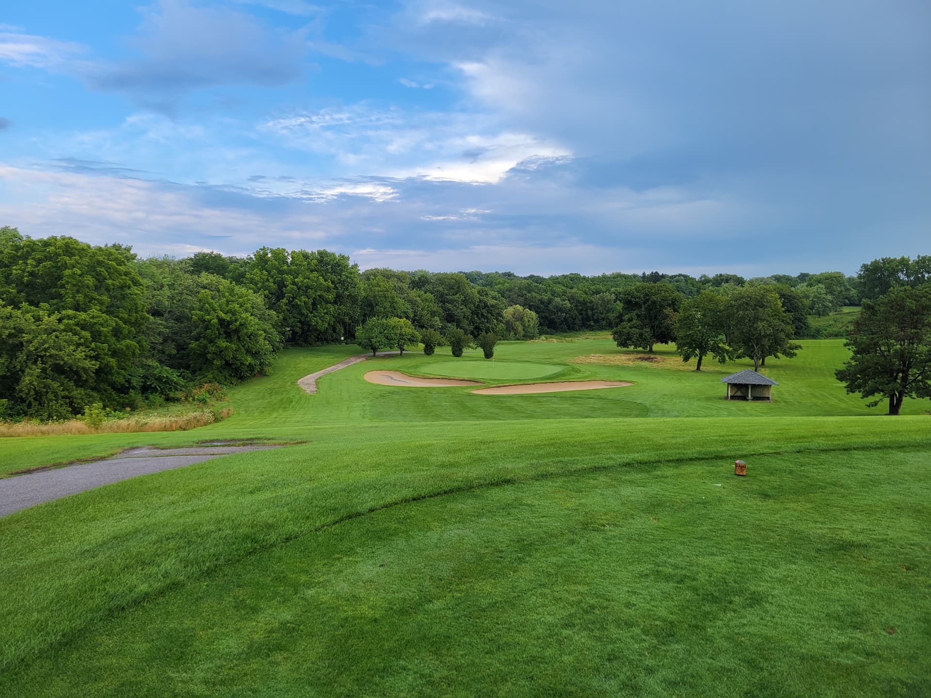 lawn of golf course green